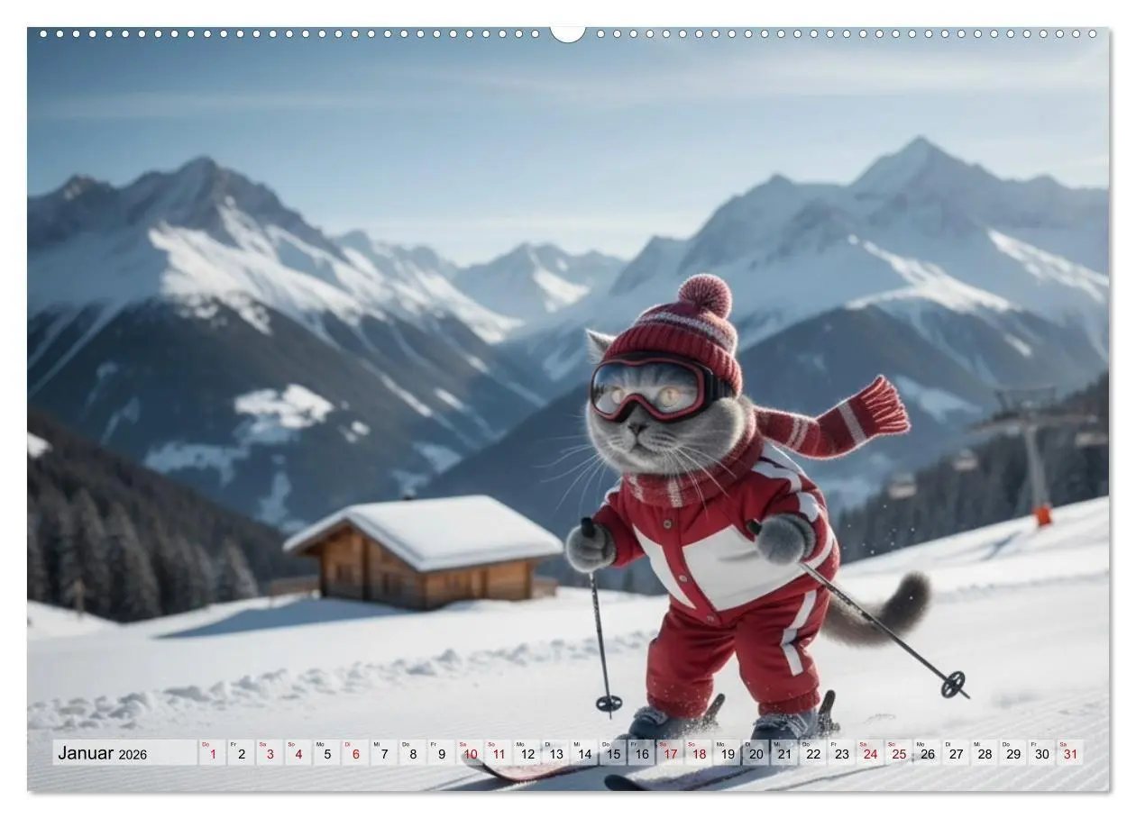 Bild: 9783516733440 | Der Graue Lord auf grosser Tour (Wandkalender 2026 DIN A2 quer),...