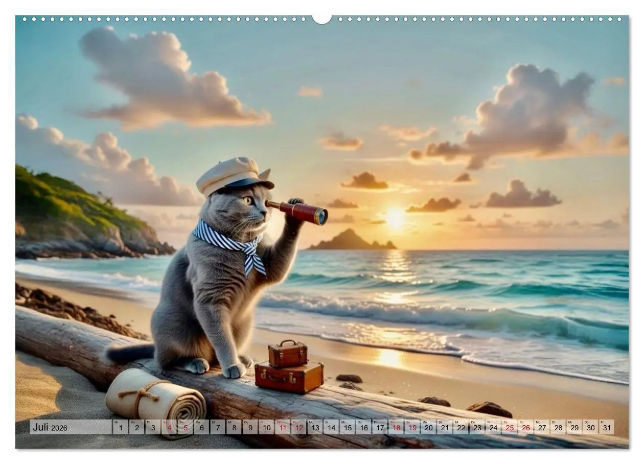 Bild: 9783516733440 | Der Graue Lord auf grosser Tour (Wandkalender 2026 DIN A2 quer),...