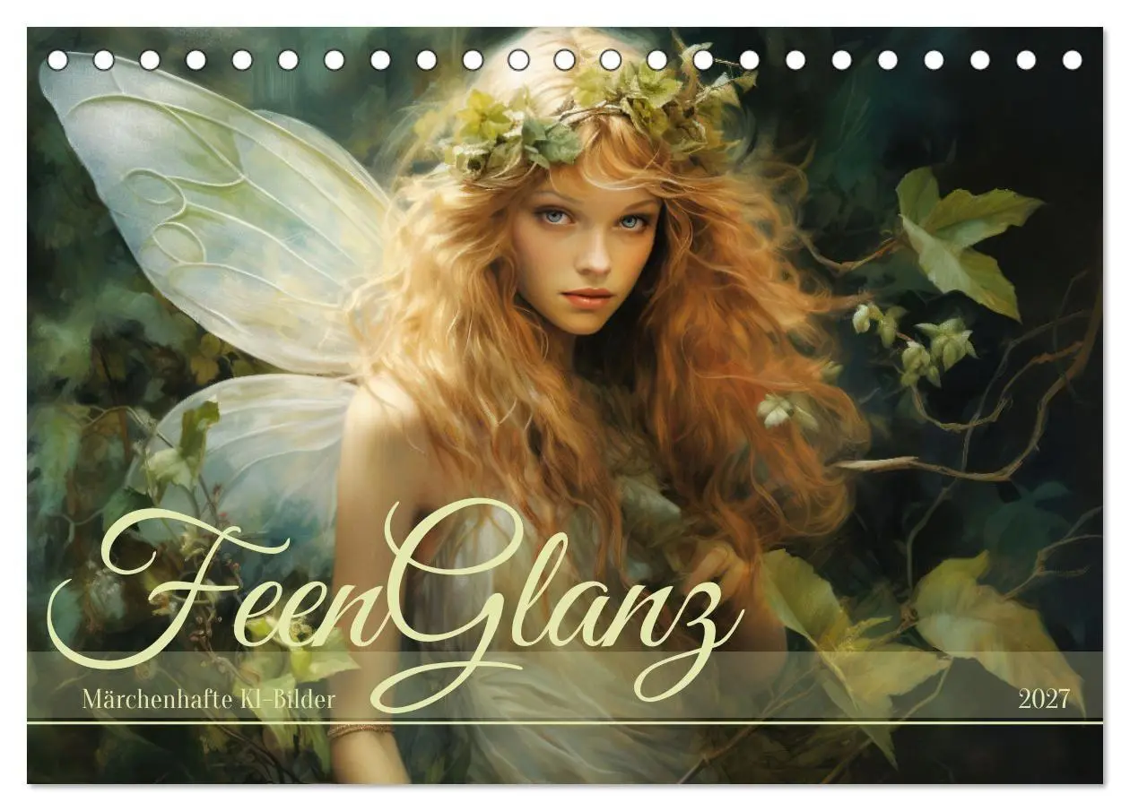 Cover: 9783569203440 | Feenglanz (Tischkalender 2027 DIN A5 quer), CALVENDO Monatskalender
