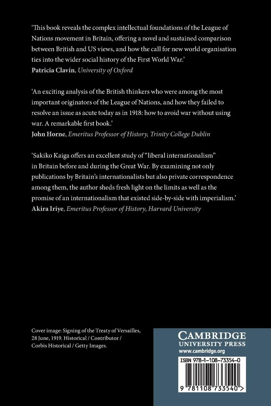 Rückseite: 9781108733540 | Britain and the Intellectual Origins of the League of Nations,...