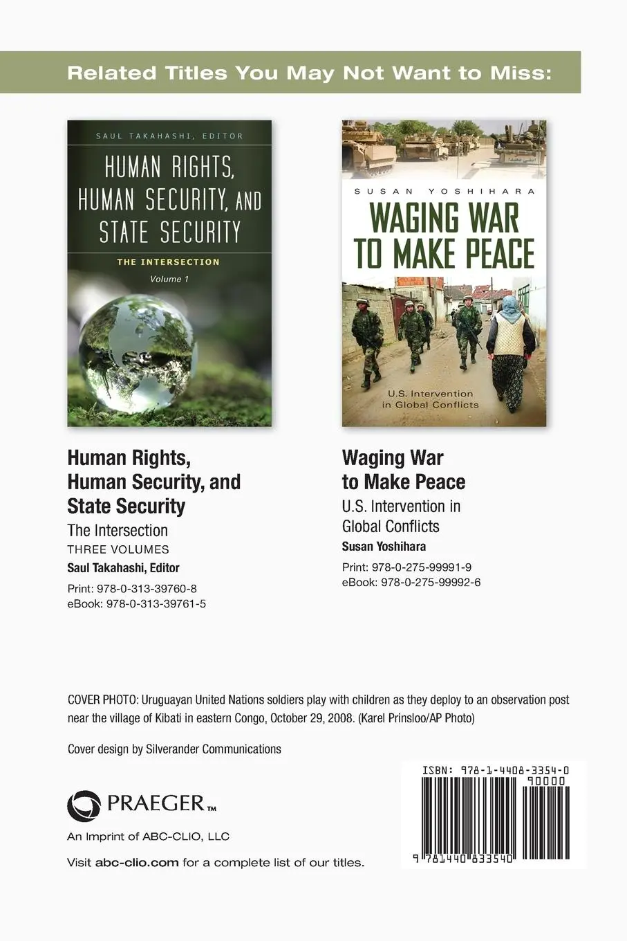 Rückseite: 9781440833540 | Ethics and Statecraft | The Moral Dimension of International Affairs