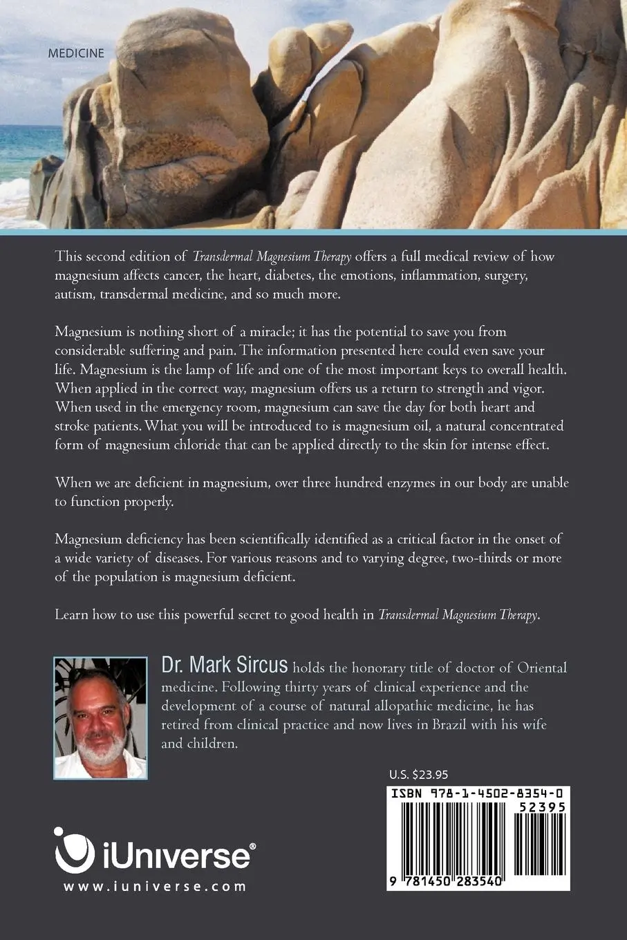 Rückseite: 9781450283540 | Transdermal Magnesium Therapy | Mark Sircus | Taschenbuch | Englisch