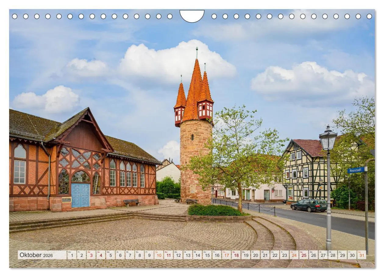 Bild: 9783457633540 | Eschwege Impressionen (Wandkalender 2026 DIN A4 quer), CALVENDO...