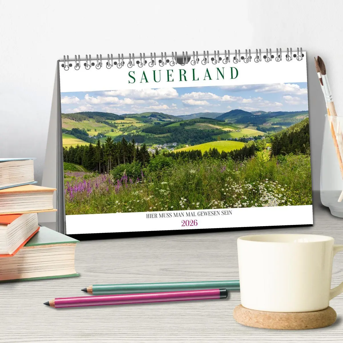 Bild: 9783457313640 | Sauerland - hier muss man mal gewesen sein (Tischkalender 2026 DIN...