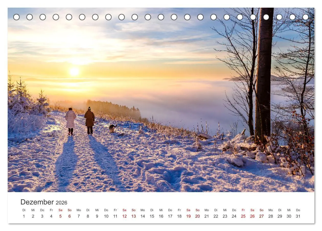 Bild: 9783457313640 | Sauerland - hier muss man mal gewesen sein (Tischkalender 2026 DIN...
