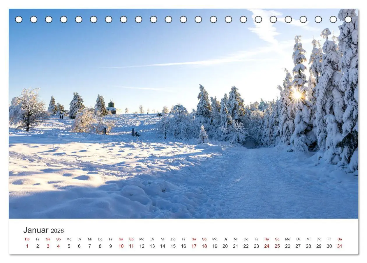 Bild: 9783457313640 | Sauerland - hier muss man mal gewesen sein (Tischkalender 2026 DIN...