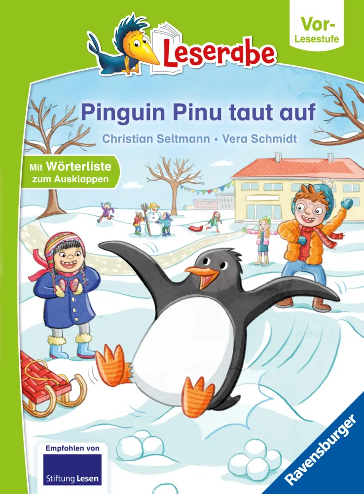 Cover: 9783473463640 | Leserabe Vor-Lesestufe - Pinguin Pinu taut auf | Christian Seltmann