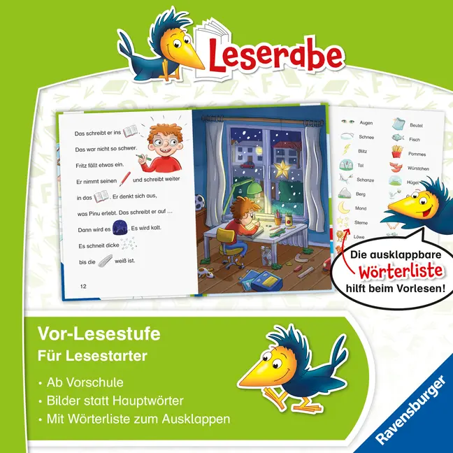 Bild: 9783473463640 | Leserabe Vor-Lesestufe - Pinguin Pinu taut auf | Christian Seltmann
