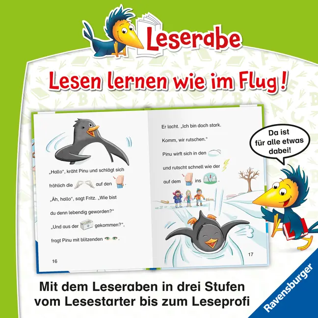 Bild: 9783473463640 | Leserabe Vor-Lesestufe - Pinguin Pinu taut auf | Christian Seltmann