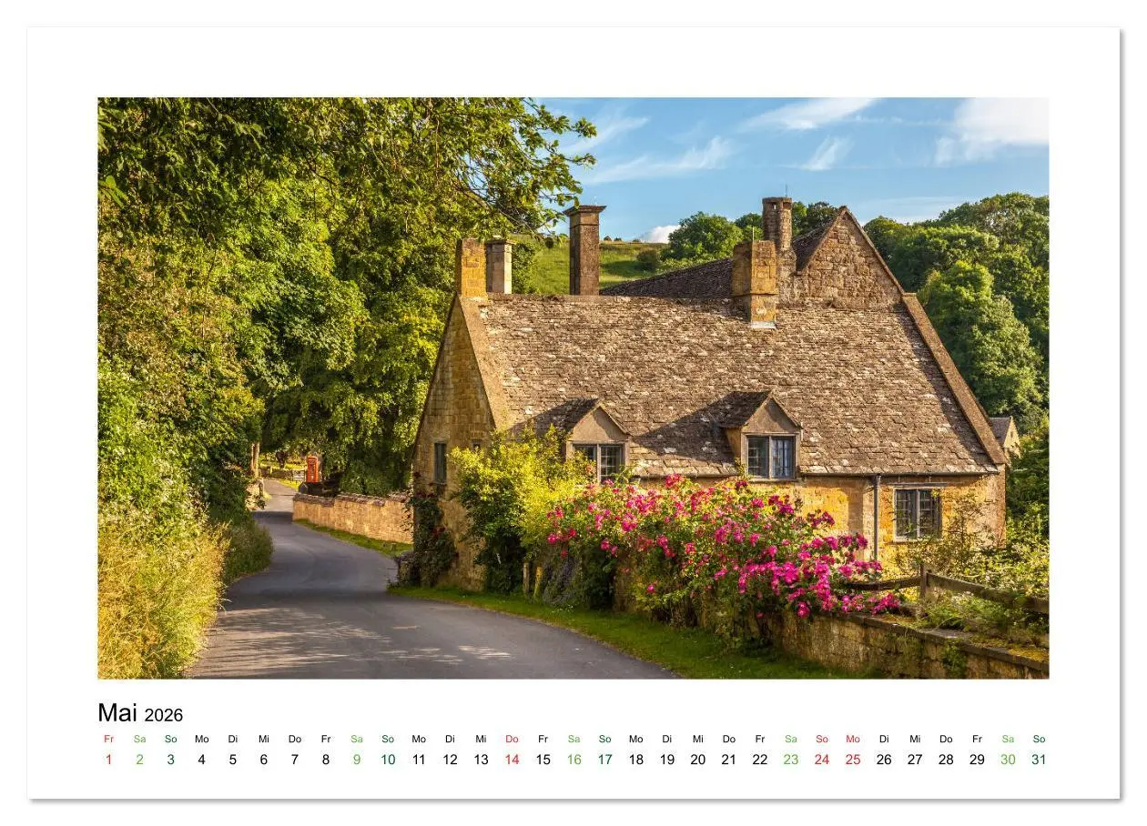 Bild: 9783516023640 | Landhäuser mit Charme (hochwertiger Premium Wandkalender 2026 DIN...