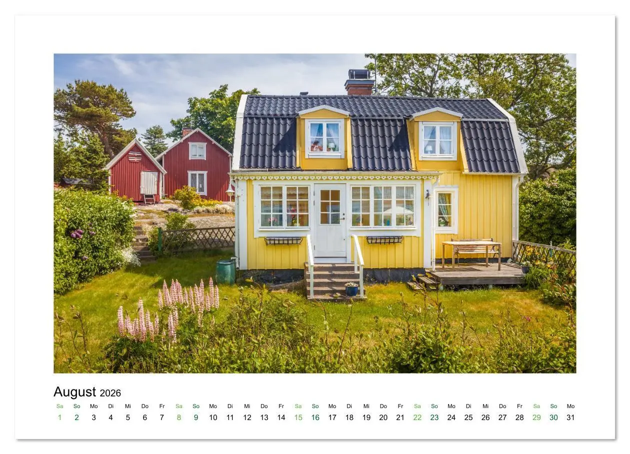 Bild: 9783516023640 | Landhäuser mit Charme (hochwertiger Premium Wandkalender 2026 DIN...