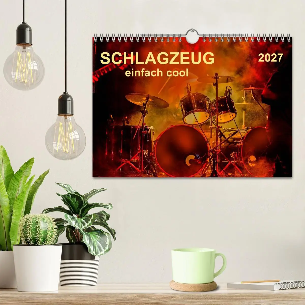 Bild: 9783594003640 | Schlagzeug - einfach cool (Wandkalender 2027 DIN A4 quer), CALVENDO...