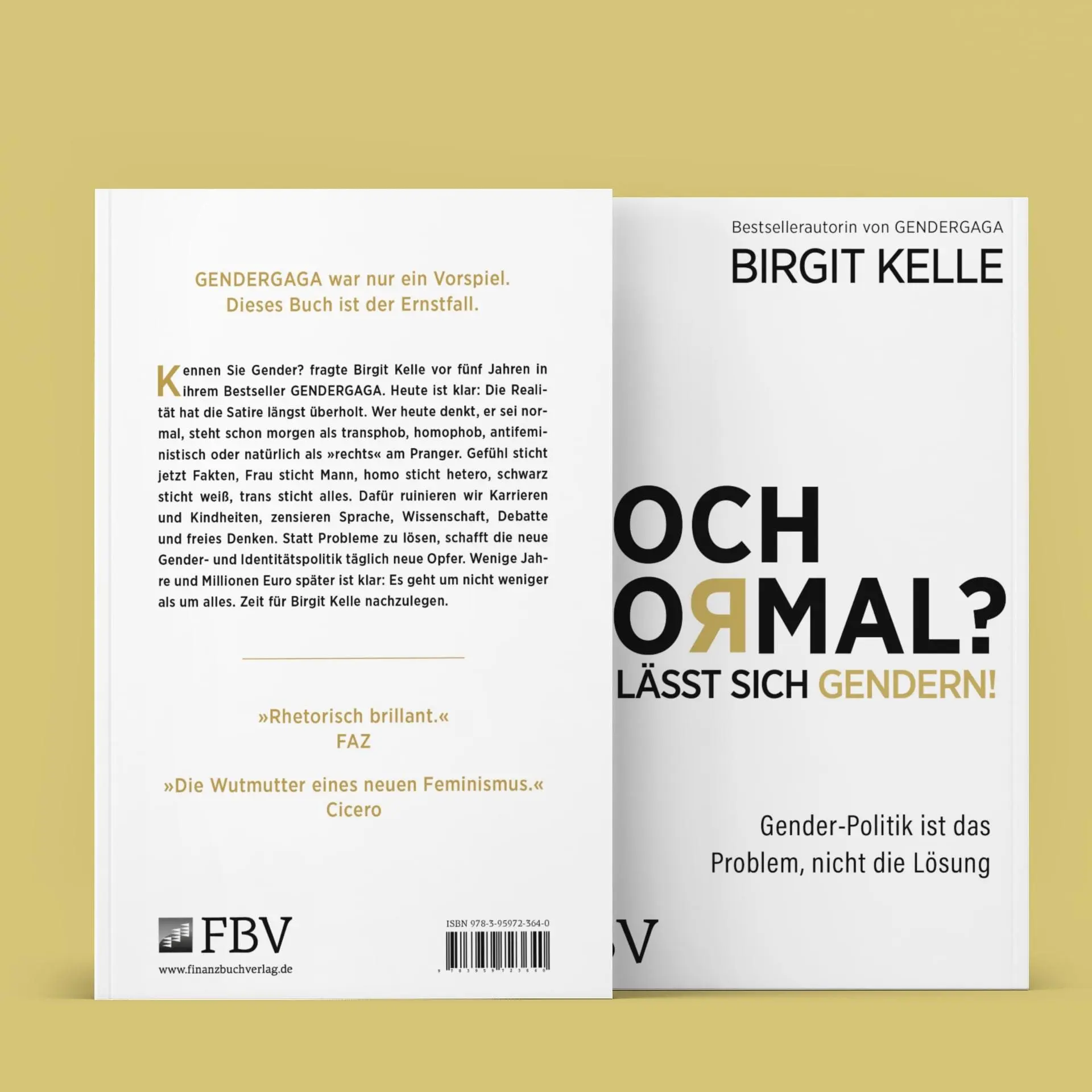 Rückseite: 9783959723640 | Noch Normal? Das lässt sich gendern! | Birgit Kelle | Taschenbuch