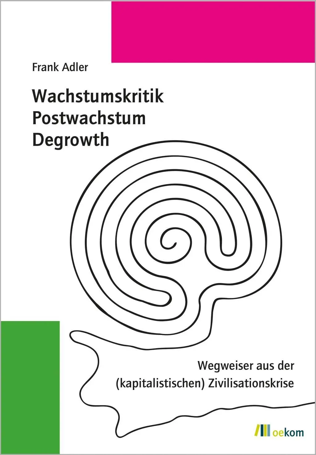 Cover: 9783962383640 | Wachstumskritik, Postwachstum, Degrowth | Frank Adler | Taschenbuch