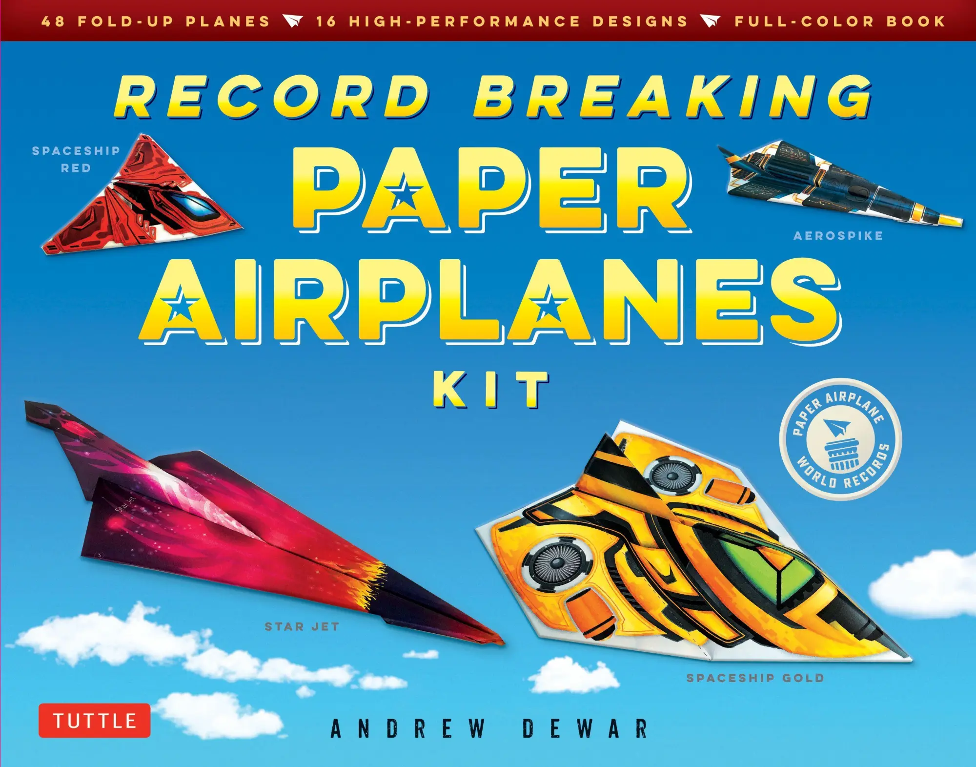 Cover: 9784805313640 | Record Breaking Paper Airplanes Kit | Andrew Dewar | Buch | Bundle