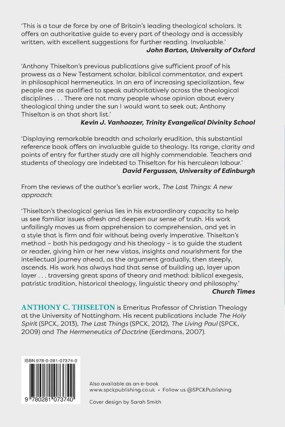 Rückseite: 9780281073740 | The SPCK Dictionary of Theology and Hermeneutics | Anthony Thiselton