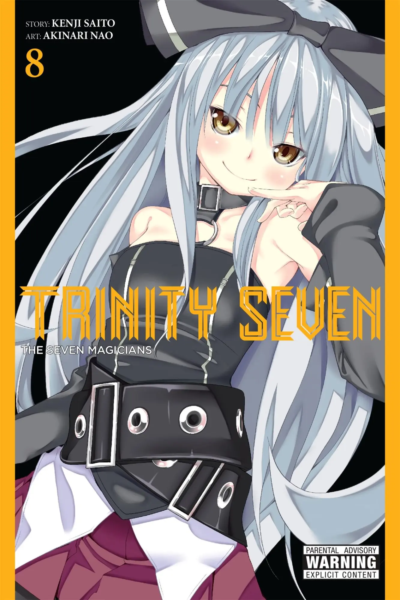 Cover: 9780316263740 | Trinity Seven, Volume 8 | The Seven Magicians | Kenji Saito | Buch