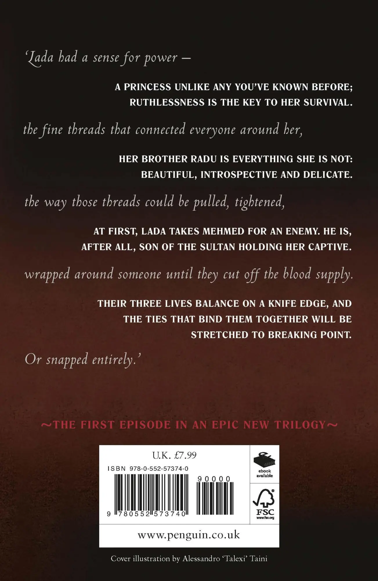 Rückseite: 9780552573740 | And I Darken | Kiersten White | Taschenbuch | 475 S. | Englisch | 2016