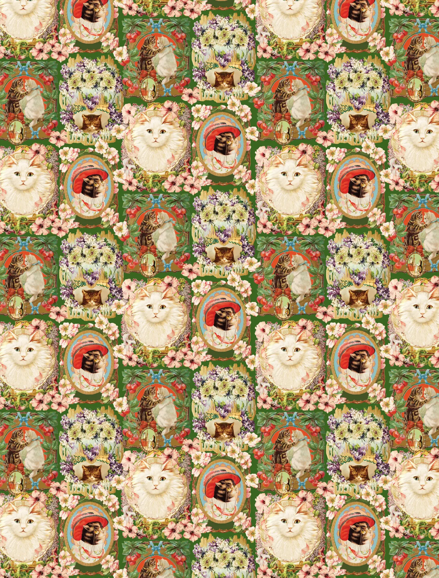 Bild: 9781523523740 | Cynthia Hart's Victoriana Cats: 12 Wrapping Papers and Gift Tags