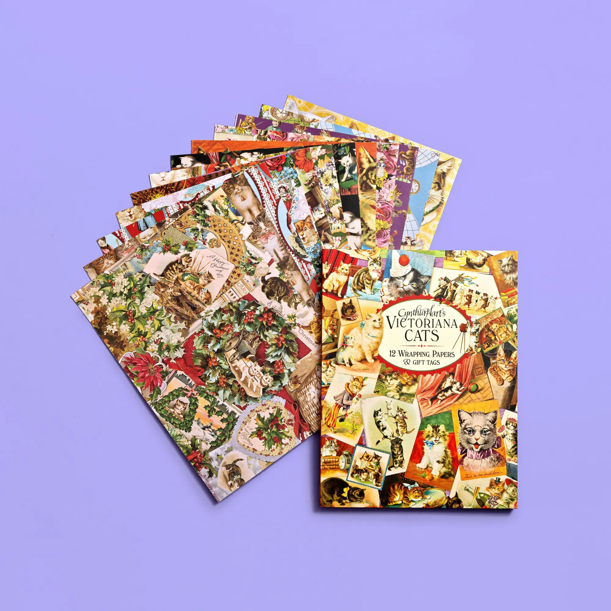 Bild: 9781523523740 | Cynthia Hart's Victoriana Cats: 12 Wrapping Papers and Gift Tags