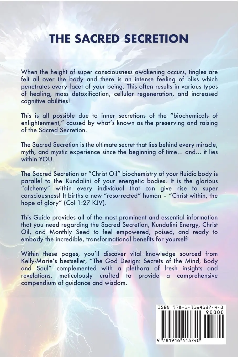 Rückseite: 9781916413740 | The Sacred Secretion, Your Complete Guide to Kundalini Energy,...