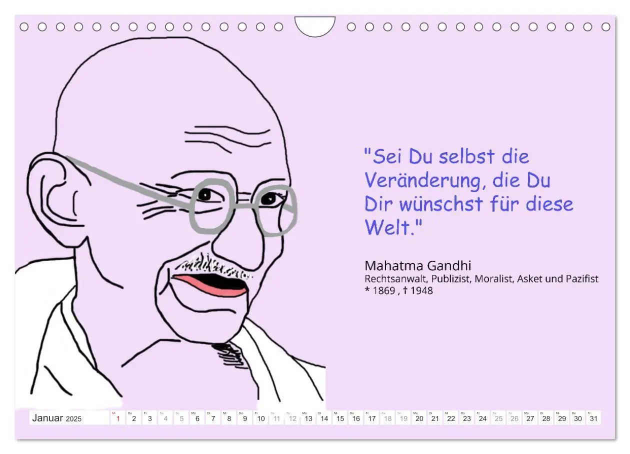 Bild: 9783435143740 | Zitate für Motivation und Perspektivenwechsel (Wandkalender 2025...