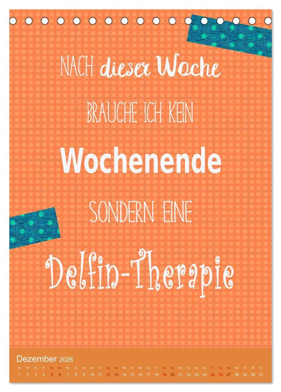 Bild: 9783516253740 | Arbeit macht Spaß (Tischkalender 2026 DIN A5 hoch), CALVENDO...