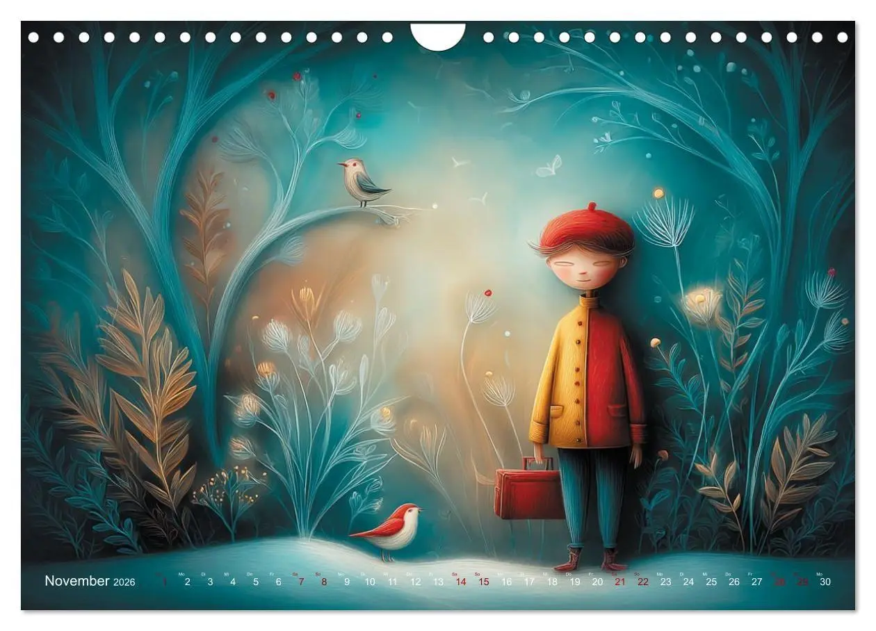 Bild: 9783516703740 | Naive Farbwelten (Wandkalender 2026 DIN A4 quer), CALVENDO...