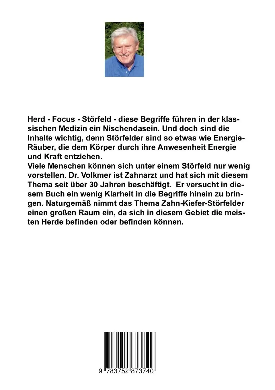 Rückseite: 9783752873740 | Herd, Focus, Störfeld | Beiträge zur Komplementär-Medizin | Volkmer