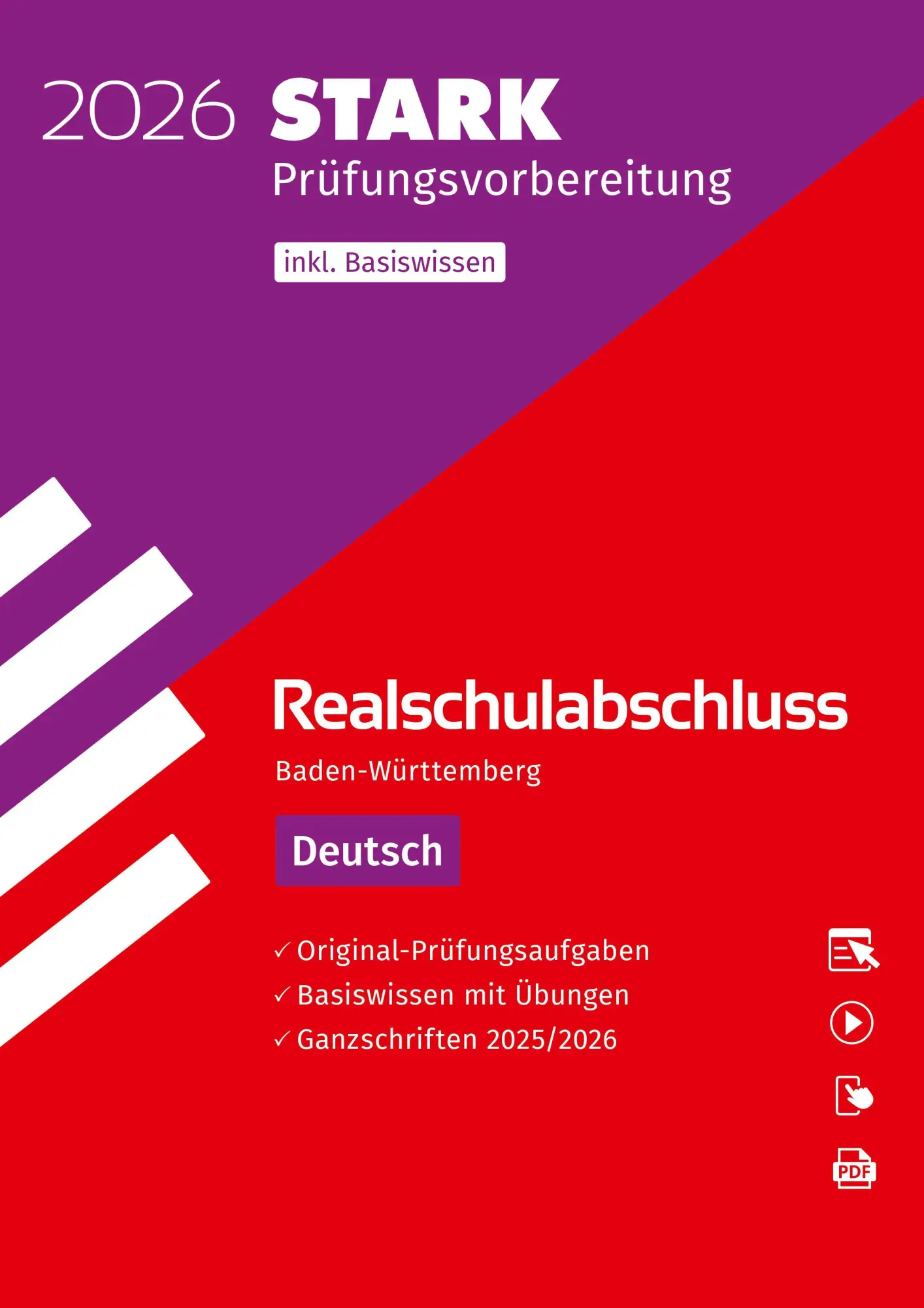 Cover: 9783849063740 | STARK Deutsch - Realschulabschluss 2026 BW - Prüfungsvorbereitung...