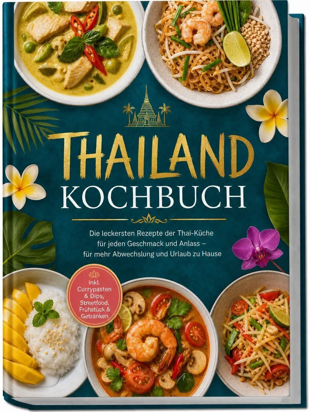 Cover: 9783989103740 | Thailand Kochbuch: Die leckersten Rezepte der Thai-Küche für jeden...