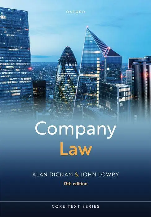 Cover: 9780198903840 | Company Law | Alan Dignam (u. a.) | Taschenbuch | Core Texts Series