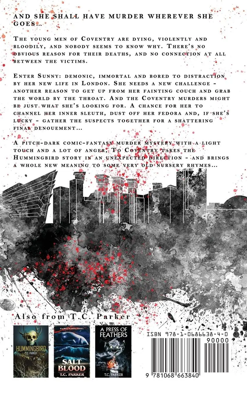 Rückseite: 9781068663840 | To Coventry | A Hummingbird Murder Mystery (Hummingbird Universe)