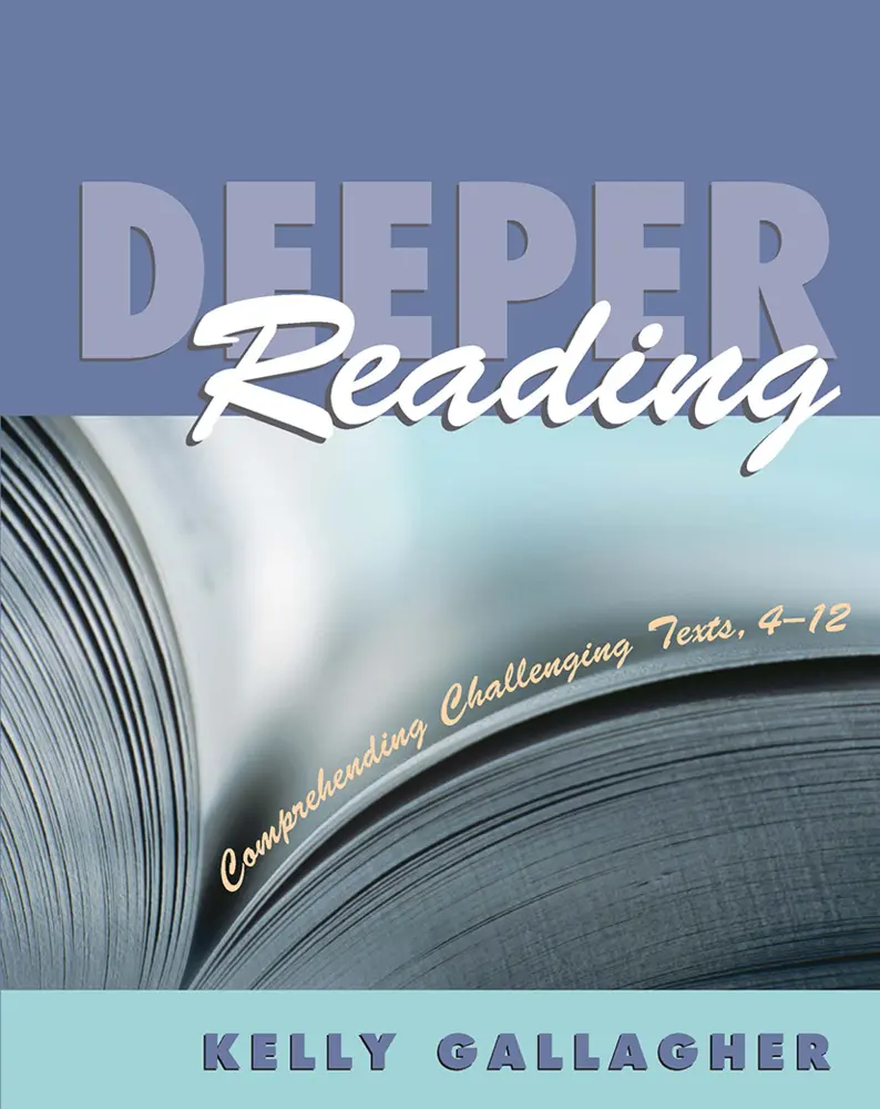 Cover: 9781571103840 | Deeper Reading | Comprehending Challenging Texts, 4-12 | Gallagher