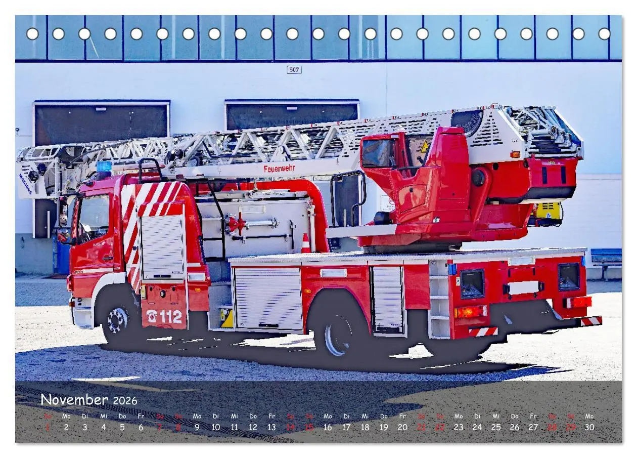 Bild: 9783457603840 | Der Rettungsdienst (Tischkalender 2026 DIN A5 quer), CALVENDO...