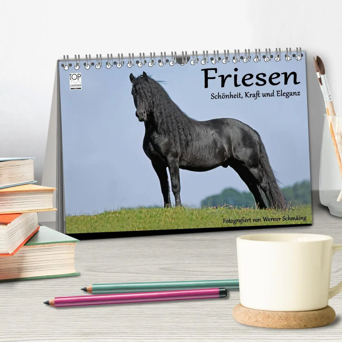 Bild: 9783516003840 | Friesen - Schönheit, Kraft und Eleganz (Tischkalender 2026 DIN A5...