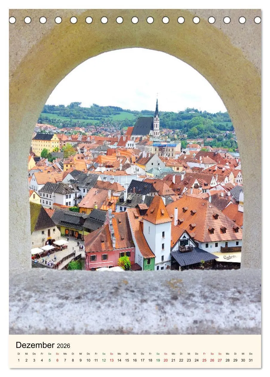 Bild: 9783516313840 | Krumau in Tschechien - Wunderschönes Cesky Krumlov (Tischkalender...