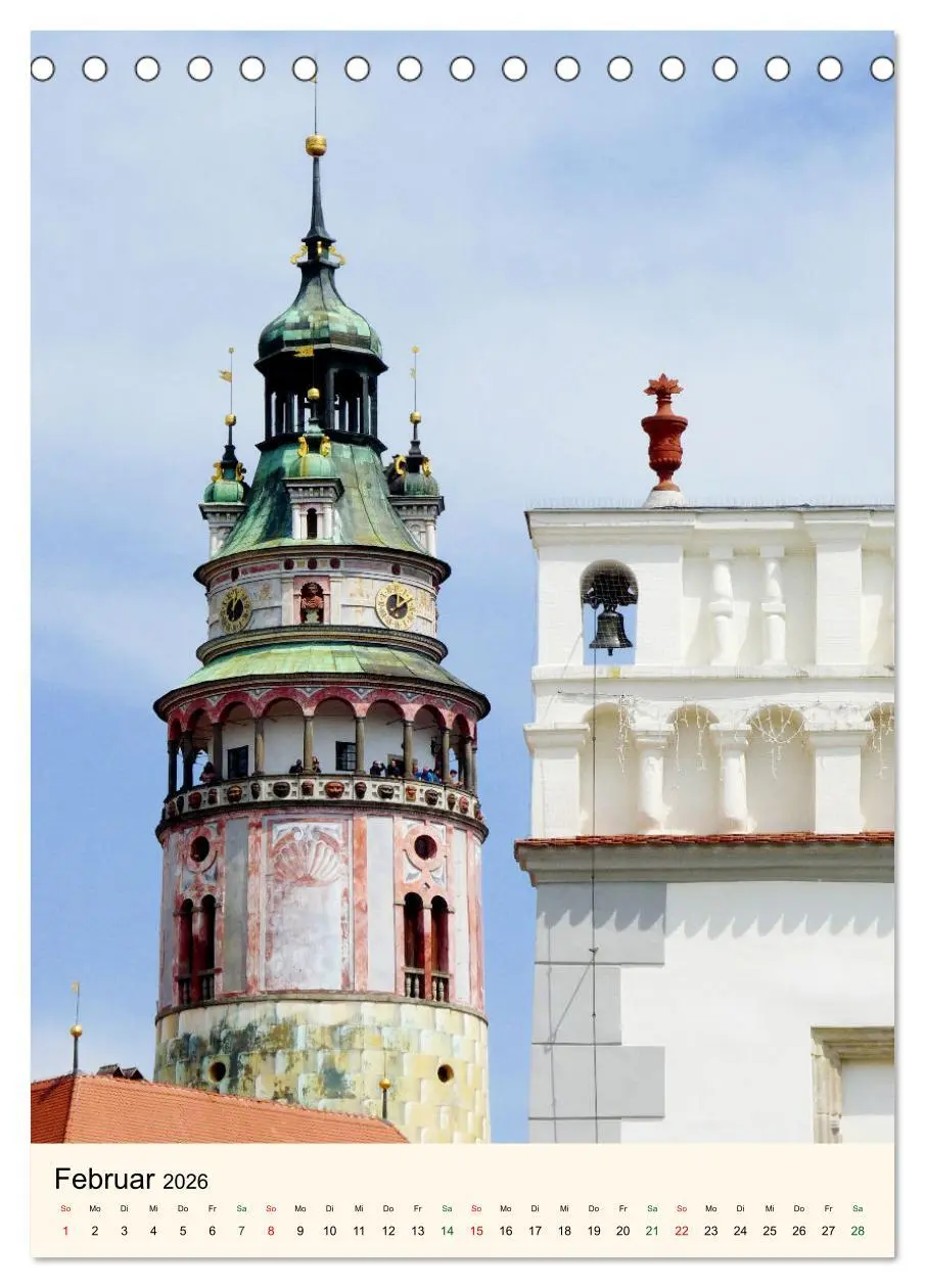 Bild: 9783516313840 | Krumau in Tschechien - Wunderschönes Cesky Krumlov (Tischkalender...