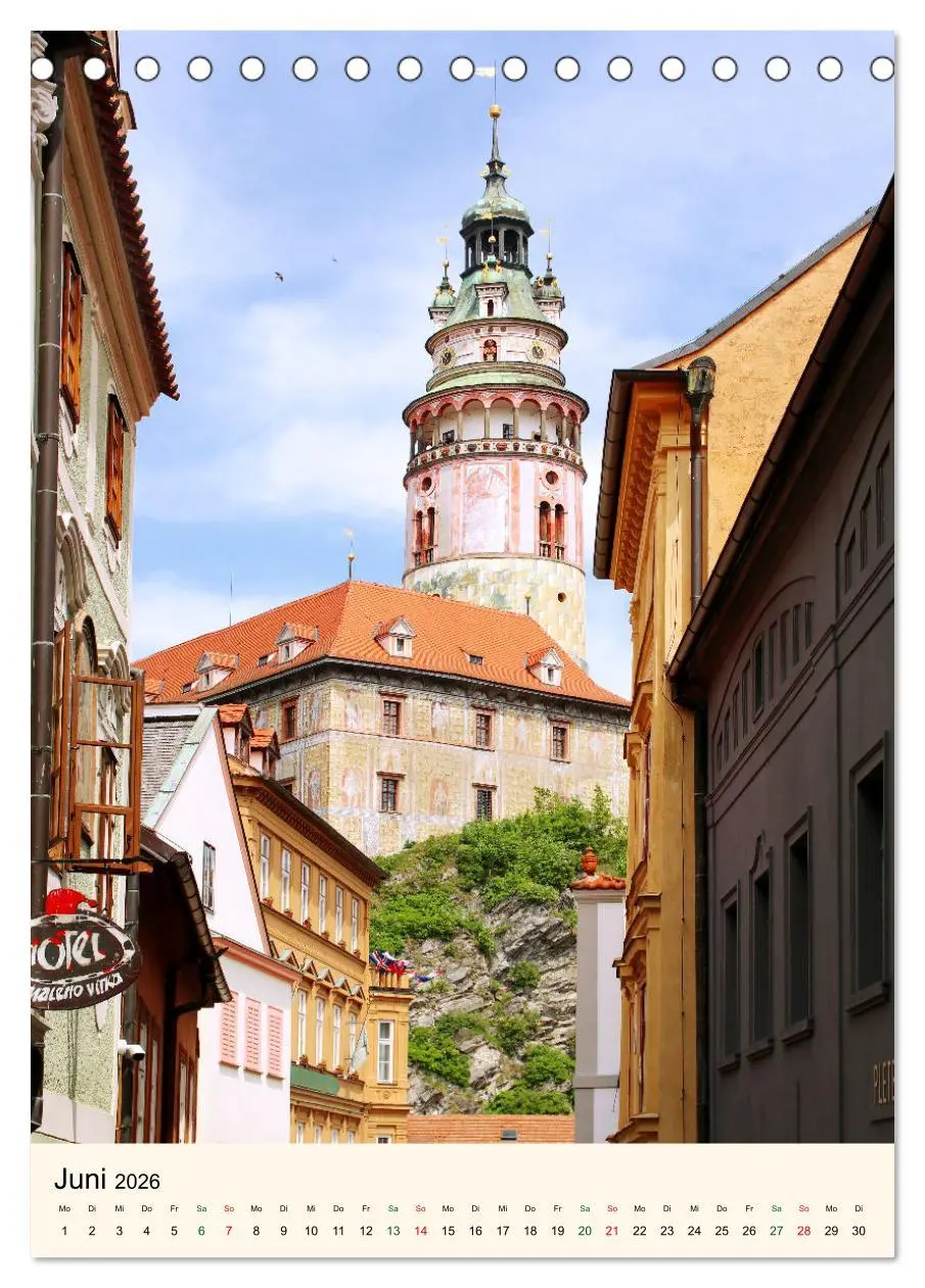 Bild: 9783516313840 | Krumau in Tschechien - Wunderschönes Cesky Krumlov (Tischkalender...
