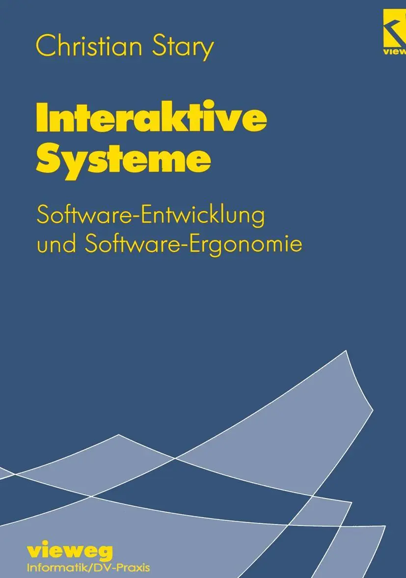 Cover: 9783528053840 | Interaktive Systeme | Software-Entwicklung und Software-Ergonomie