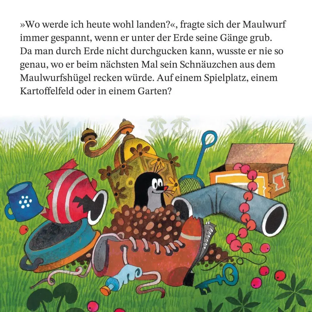 Bild: 9783551033840 | Maxi Pixi 466: Der kleine Maulwurf und der Regenschirm | Miler (u. a.)