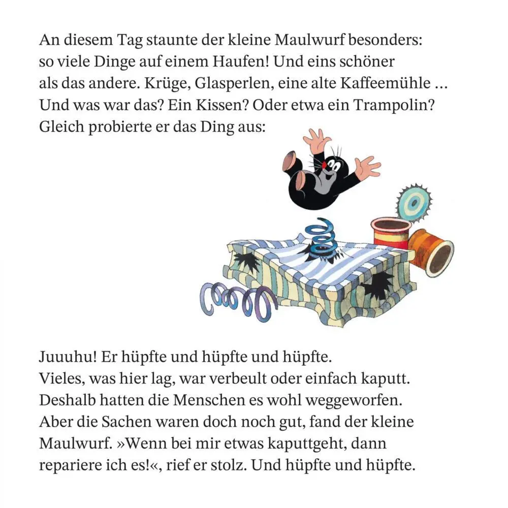 Bild: 9783551033840 | Maxi Pixi 466: Der kleine Maulwurf und der Regenschirm | Miler (u. a.)