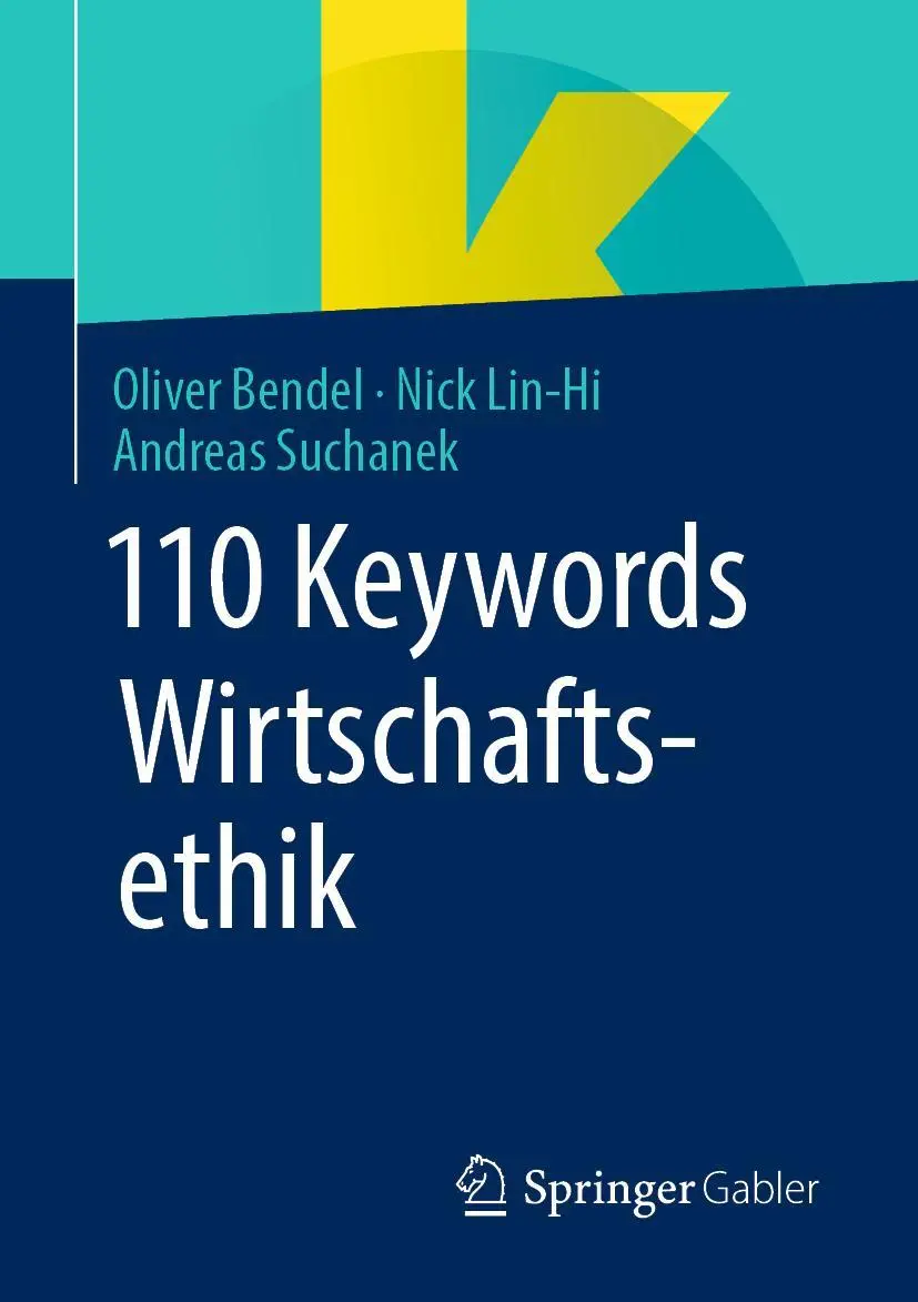 Cover: 9783658363840 | 110 Keywords Wirtschaftsethik | Oliver Bendel (u. a.) | Taschenbuch