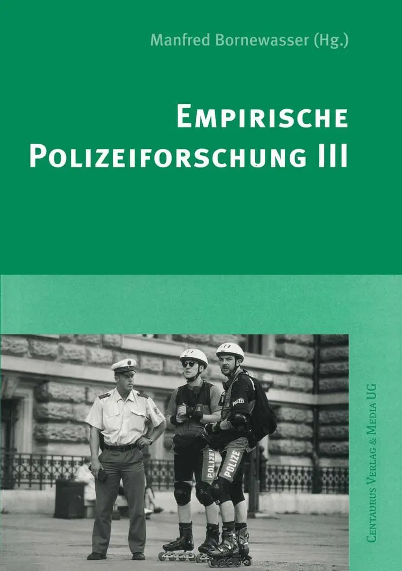 Cover: 9783825503840 | Empirische Polizeiforschung III | Manfred Bornewasser | Taschenbuch