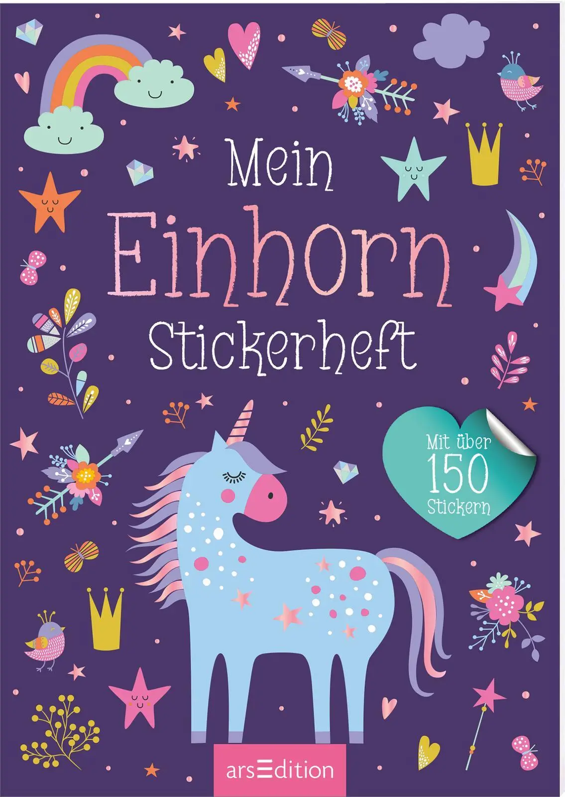 Cover: 4014489133940 | Mein Einhorn-Stickerheft | Mit über 150 Stickern | Aufkleber/Sticker