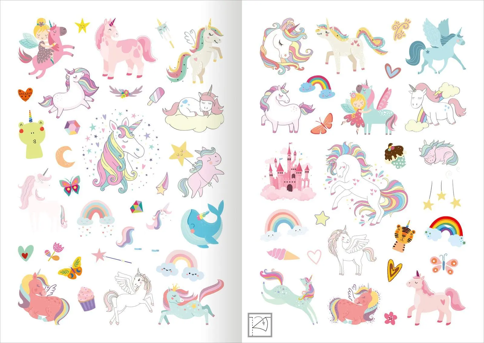 Bild: 4014489133940 | Mein Einhorn-Stickerheft | Mit über 150 Stickern | Aufkleber/Sticker