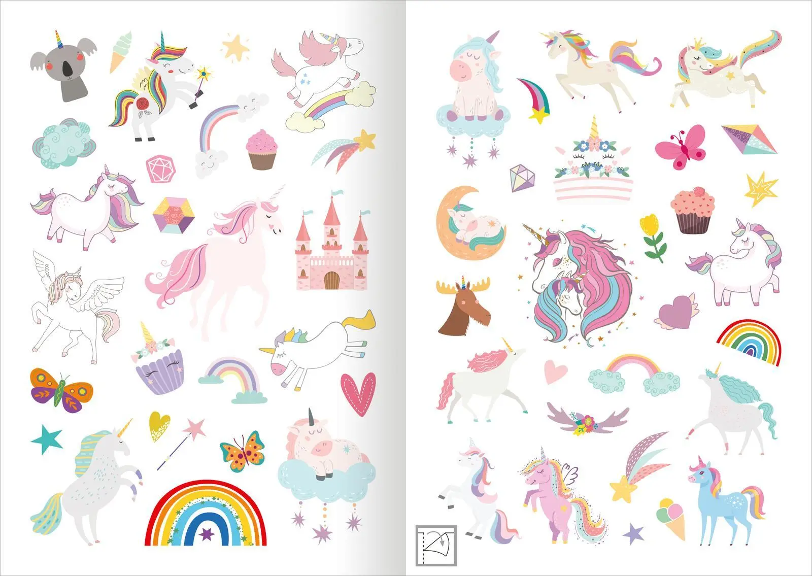 Bild: 4014489133940 | Mein Einhorn-Stickerheft | Mit über 150 Stickern | Aufkleber/Sticker