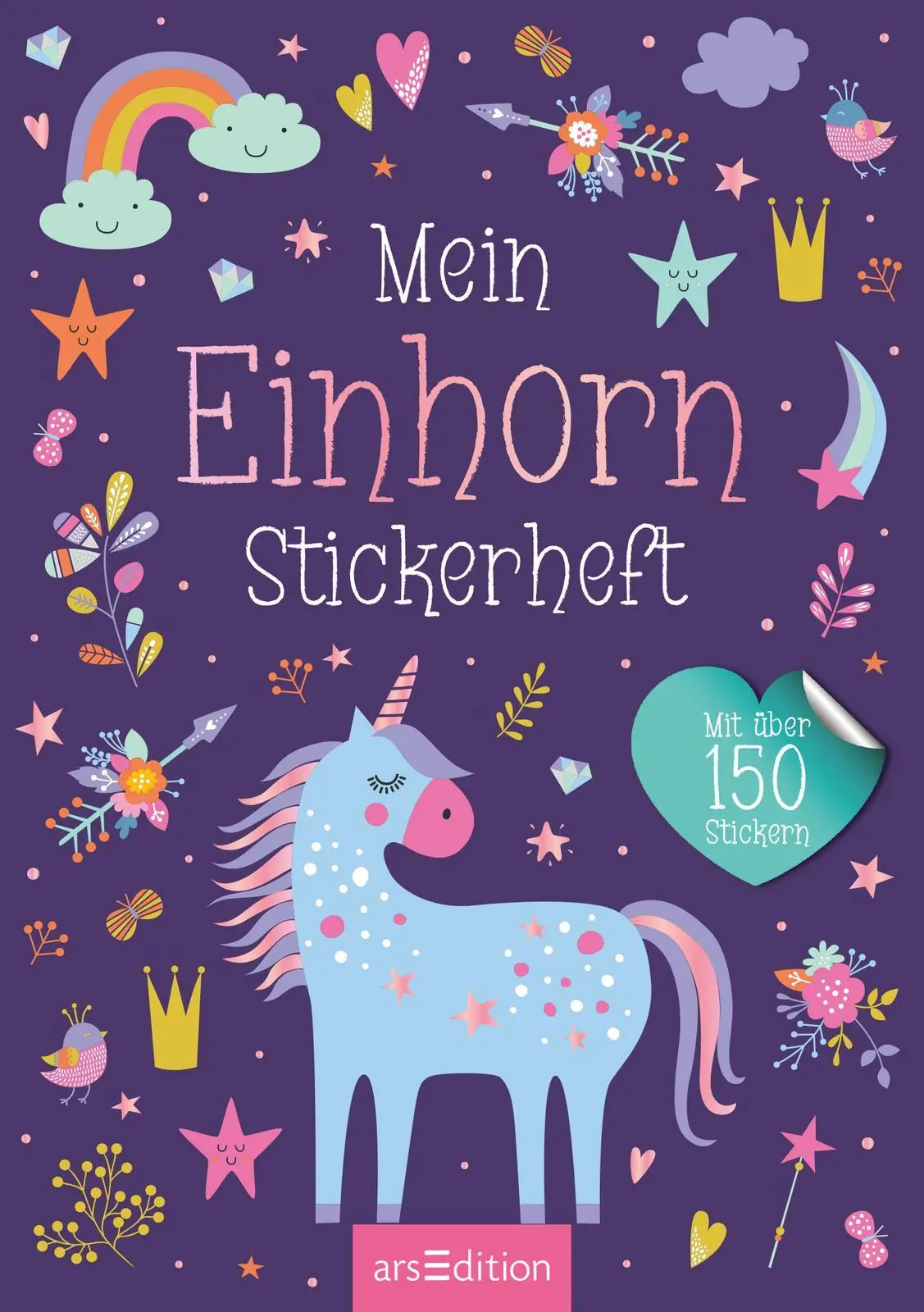 Bild: 4014489133940 | Mein Einhorn-Stickerheft | Mit über 150 Stickern | Aufkleber/Sticker