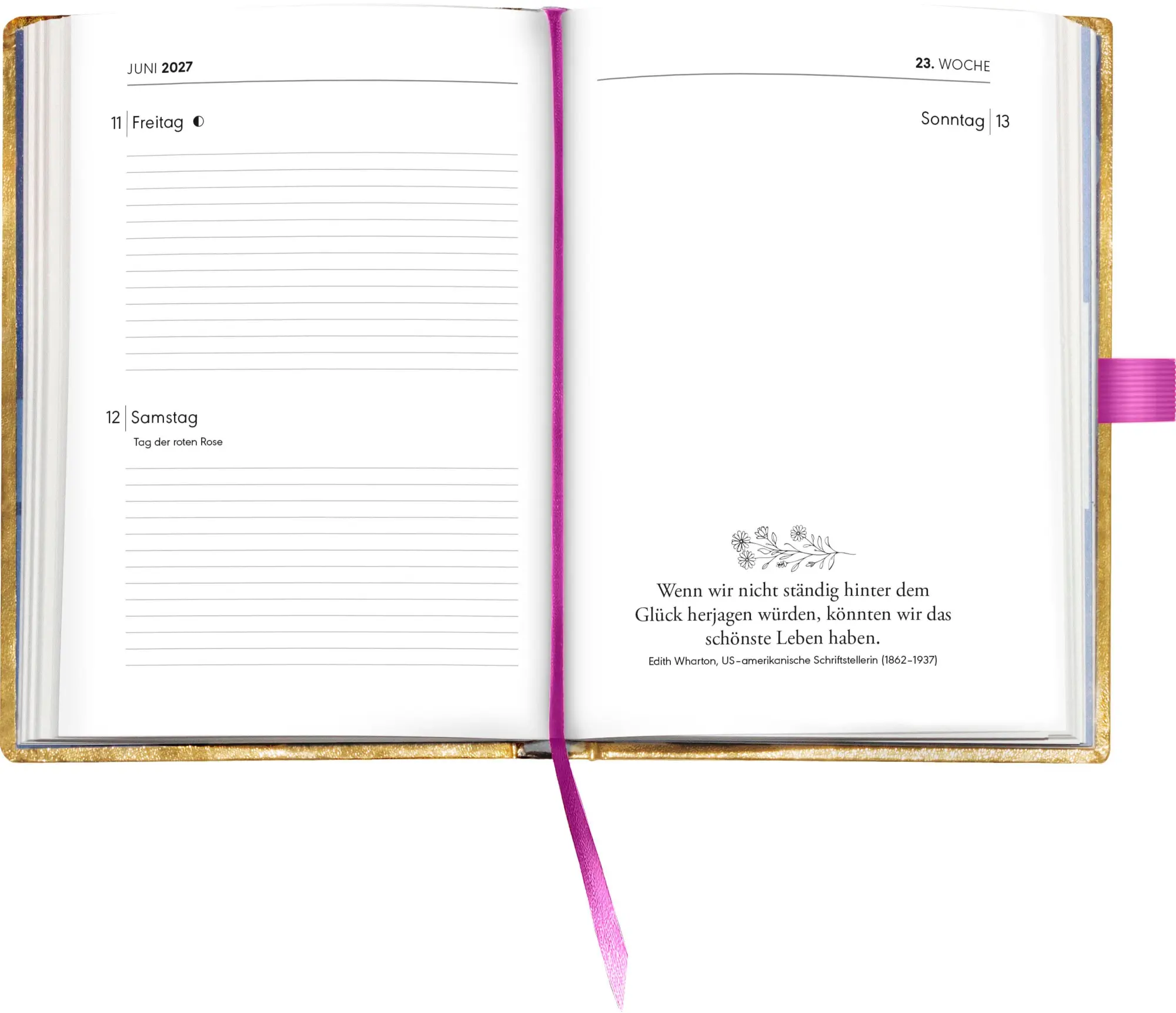 Bild: 4069095013940 | Brigitte Goldkalender 2027 | Neumann Verlage GmbH &amp; Co KG | Buch