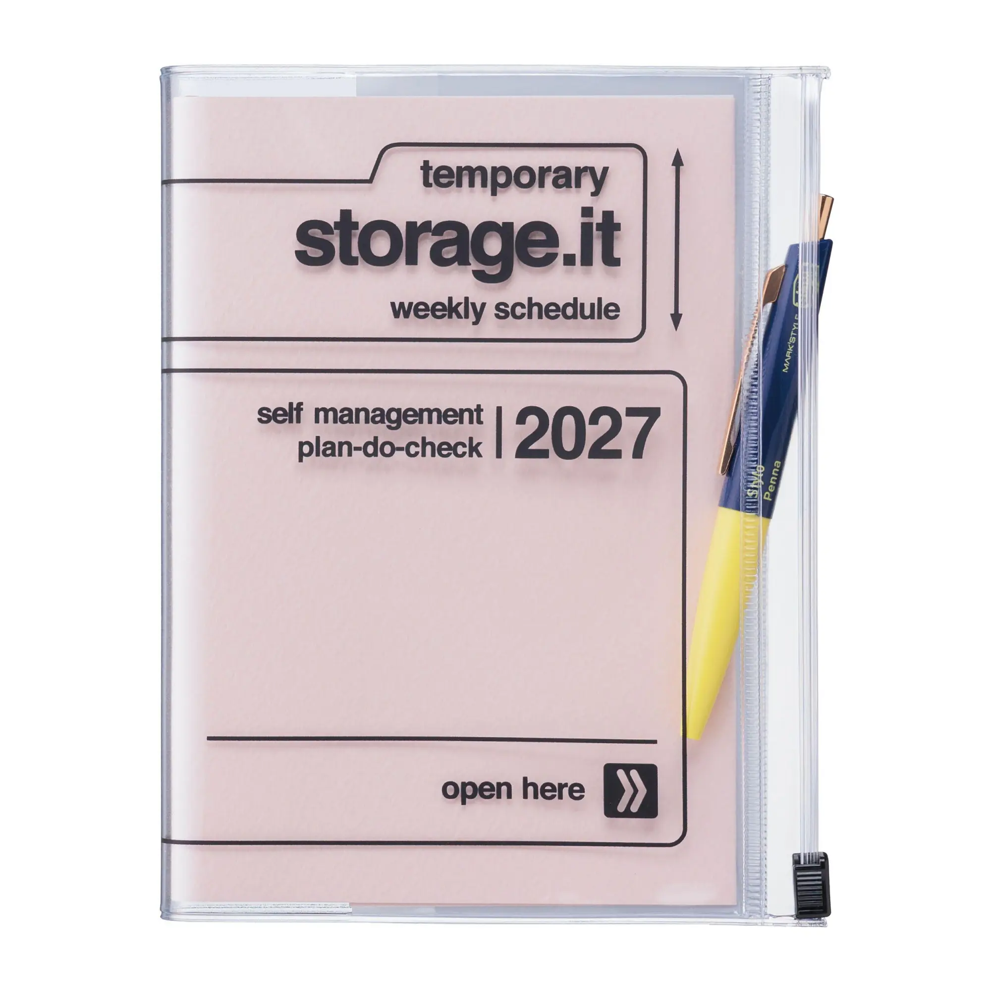 Bild: 4550045163940 | MARK'S 2026/27 Diary A6 Storage.it // Pink | MARK'S Inc. | Taschenbuch